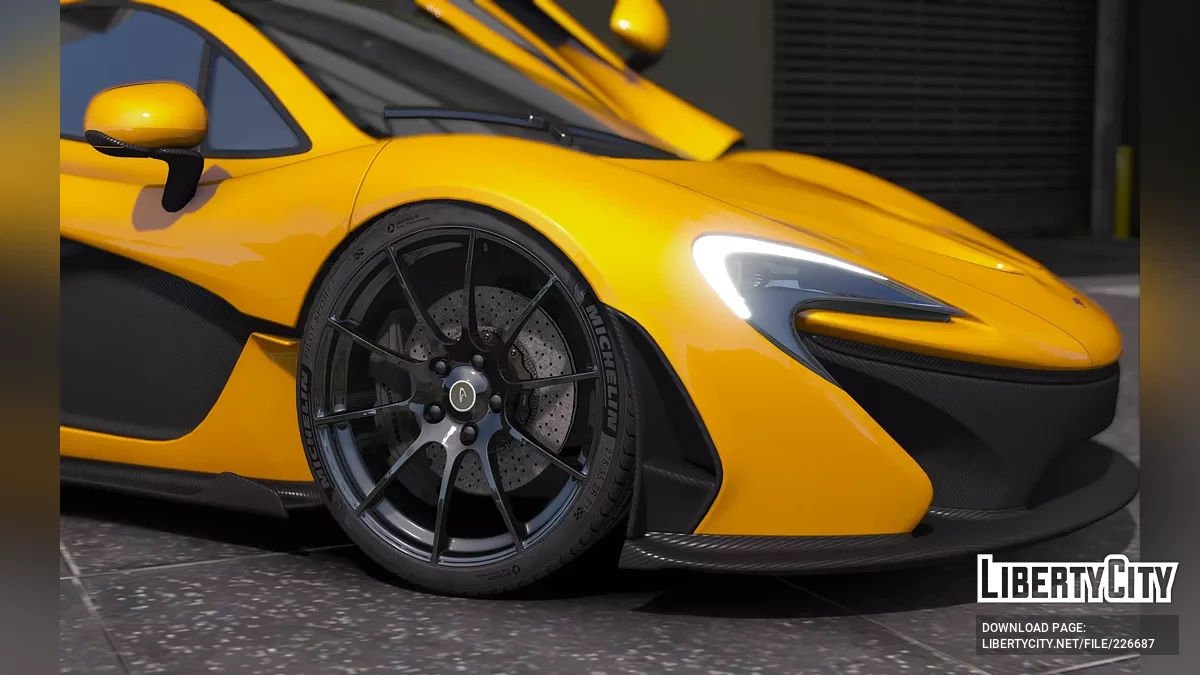 Roda Mclaren P1 / GTA 5