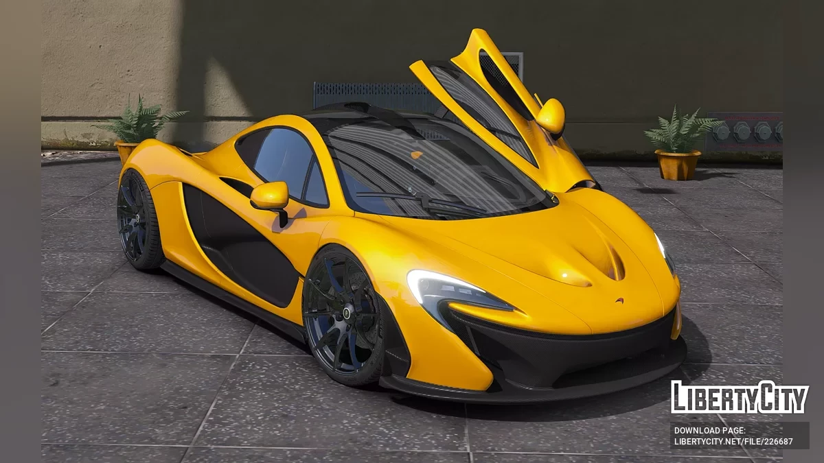 Roda Mclaren P1 / GTA 5