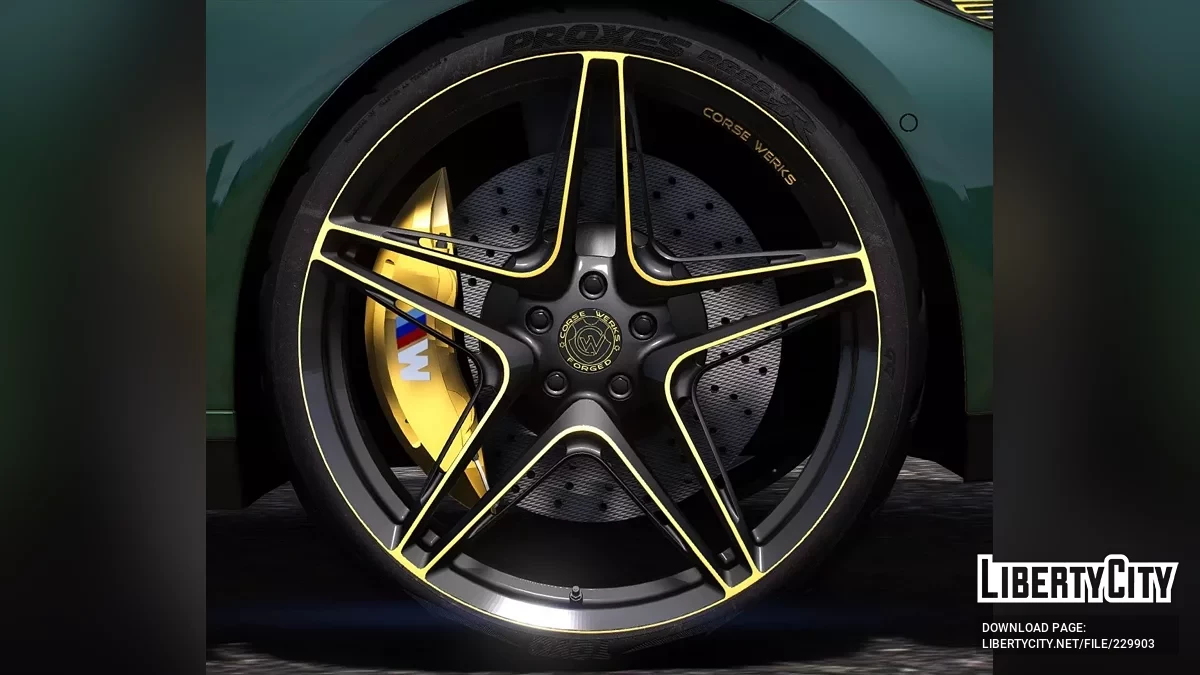 Jantes Corse Werks EX D101 [Ajout / Remplacement] / GTA 5