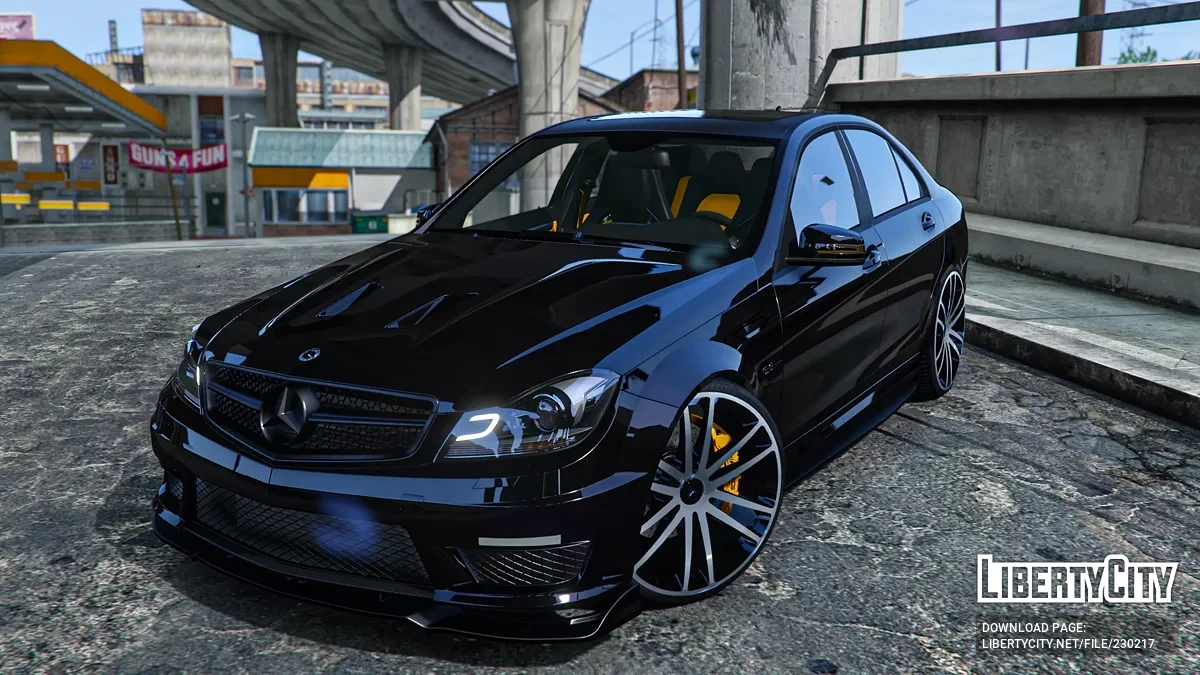 عجلات Mercedes-Benz SL 65 AMG Black Series / جي تي أي 5
