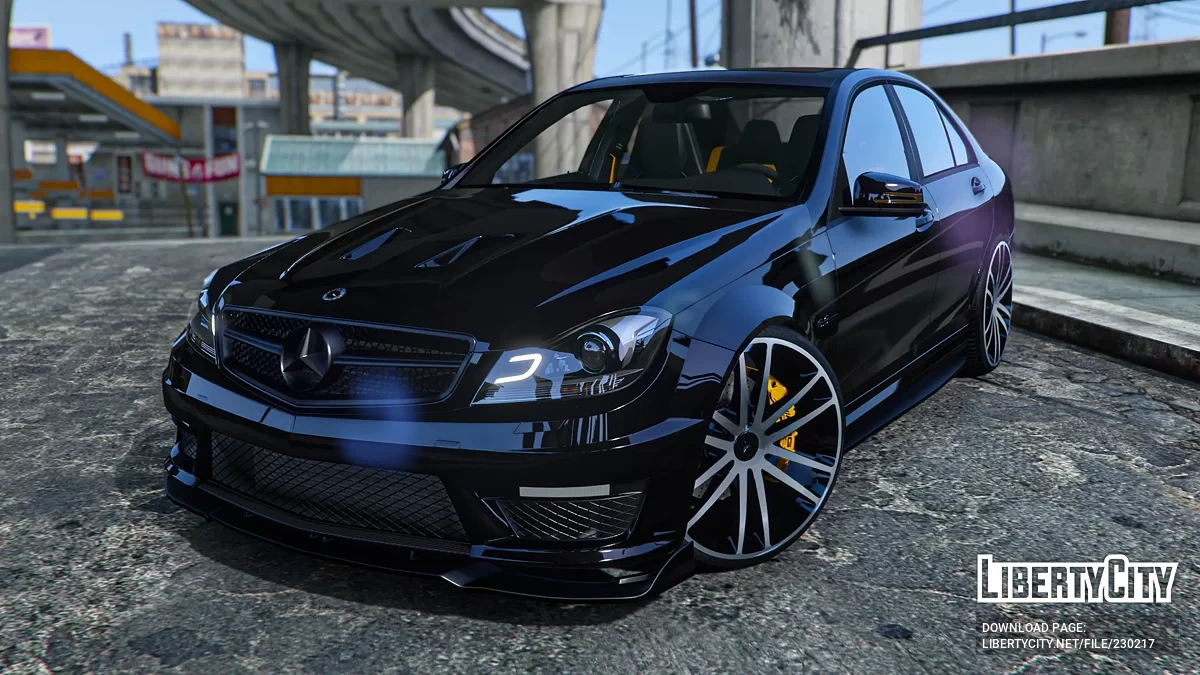 عجلات Mercedes-Benz SL 65 AMG Black Series / جي تي أي 5