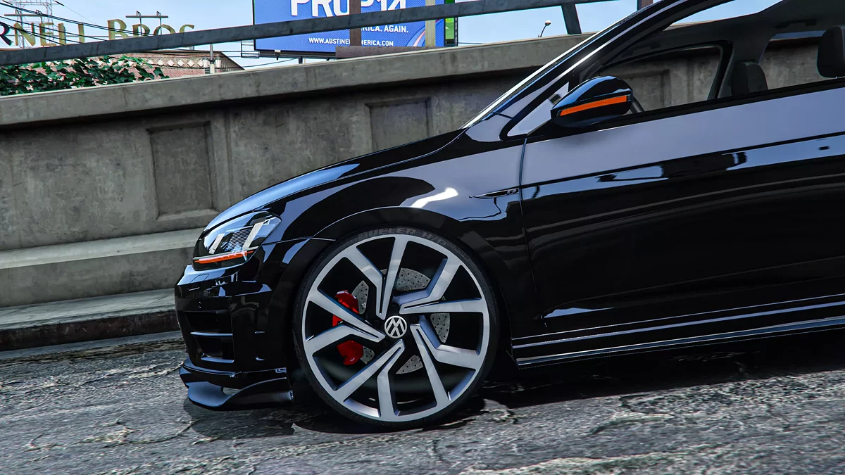 عجلات فولكس فاجن جولف 7 GTI Clubsport 2016 [استبدال] / جي تي أي 5