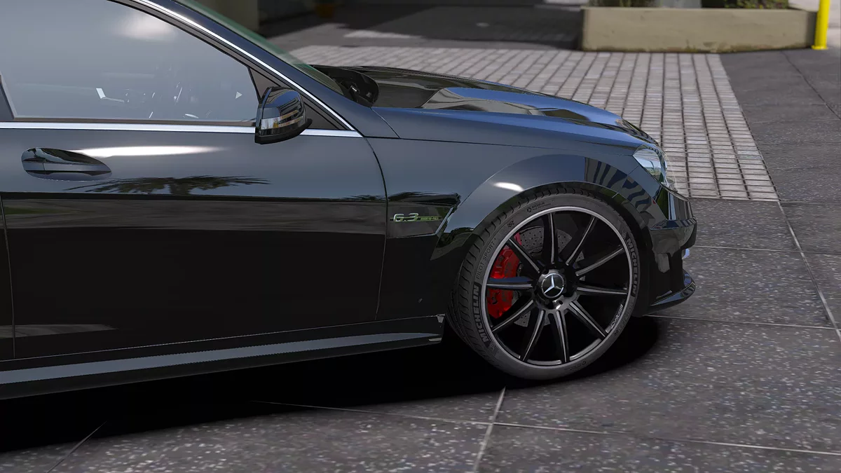 Wheel Mercedes-Benz C63 AMG 2012 M2 Michelin / GTA 5