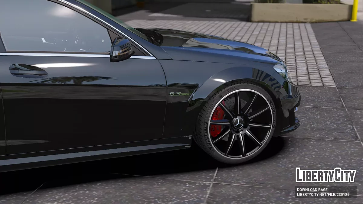 Wheel Mercedes-Benz C63 AMG 2012 M2 Michelin / GTA 5