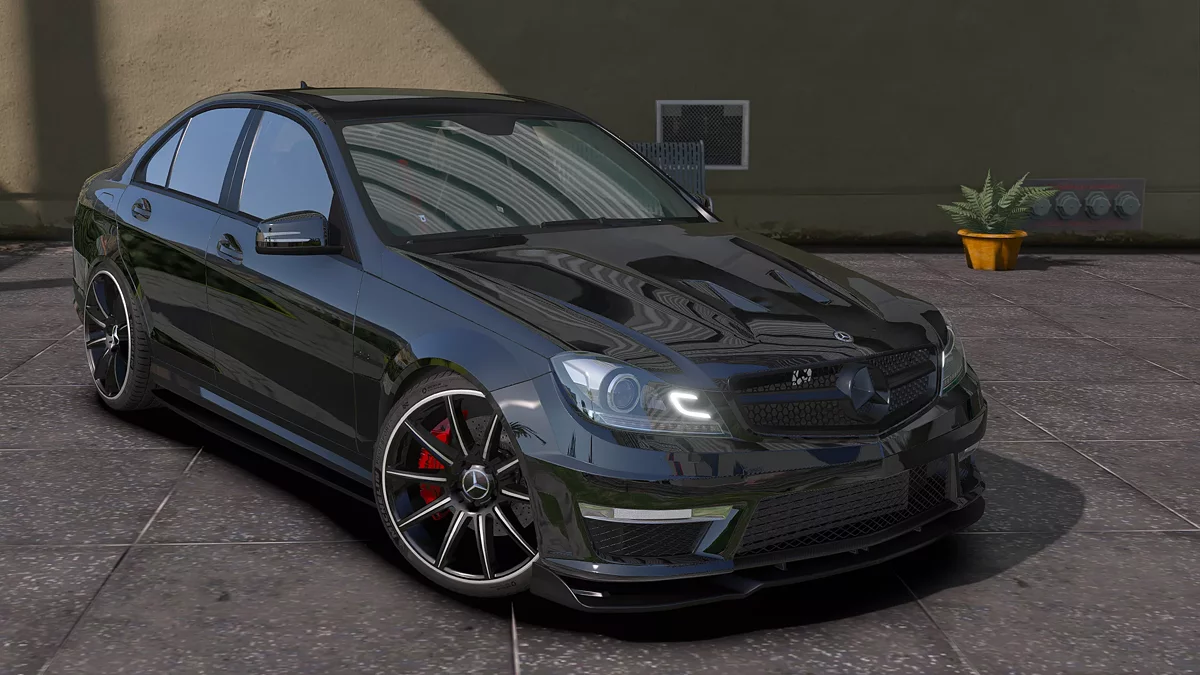 Wheel Mercedes-Benz C63 AMG 2012 M2 Michelin / GTA 5