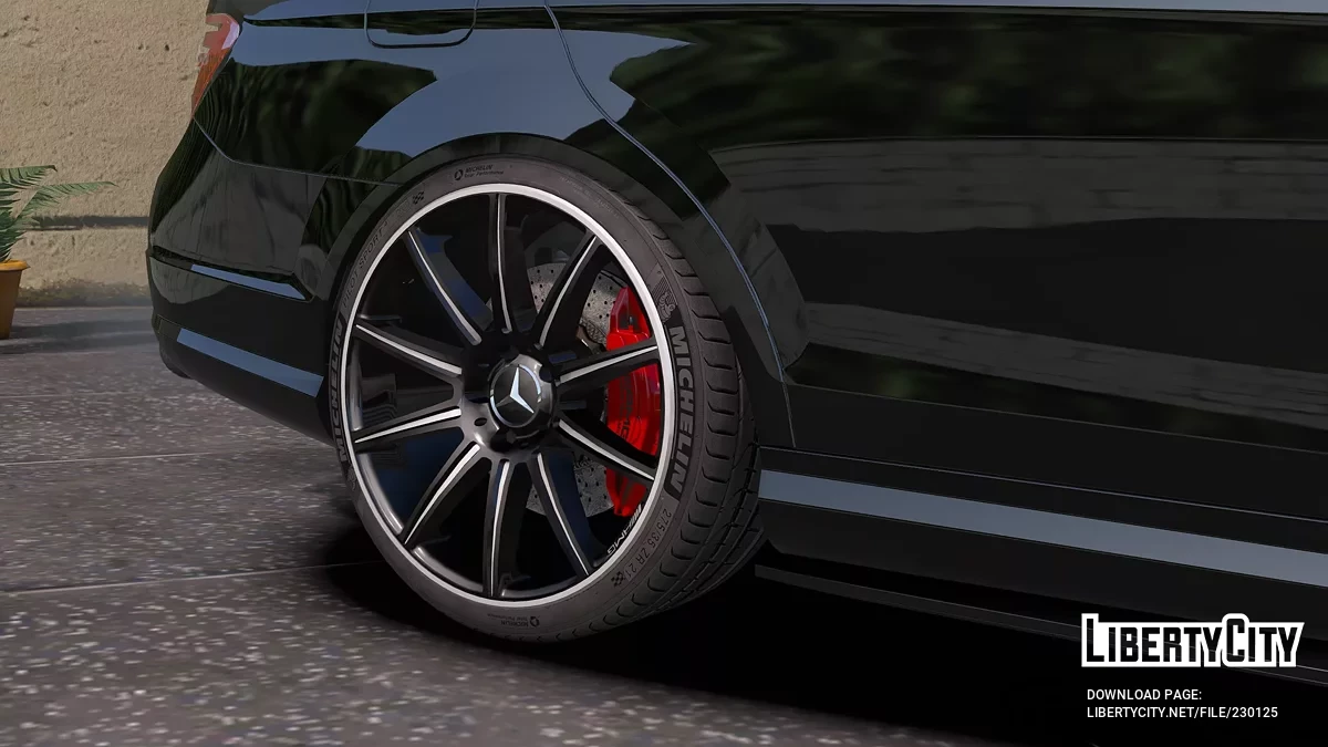 Wheel Mercedes-Benz C63 AMG 2012 M2 Michelin / GTA 5
