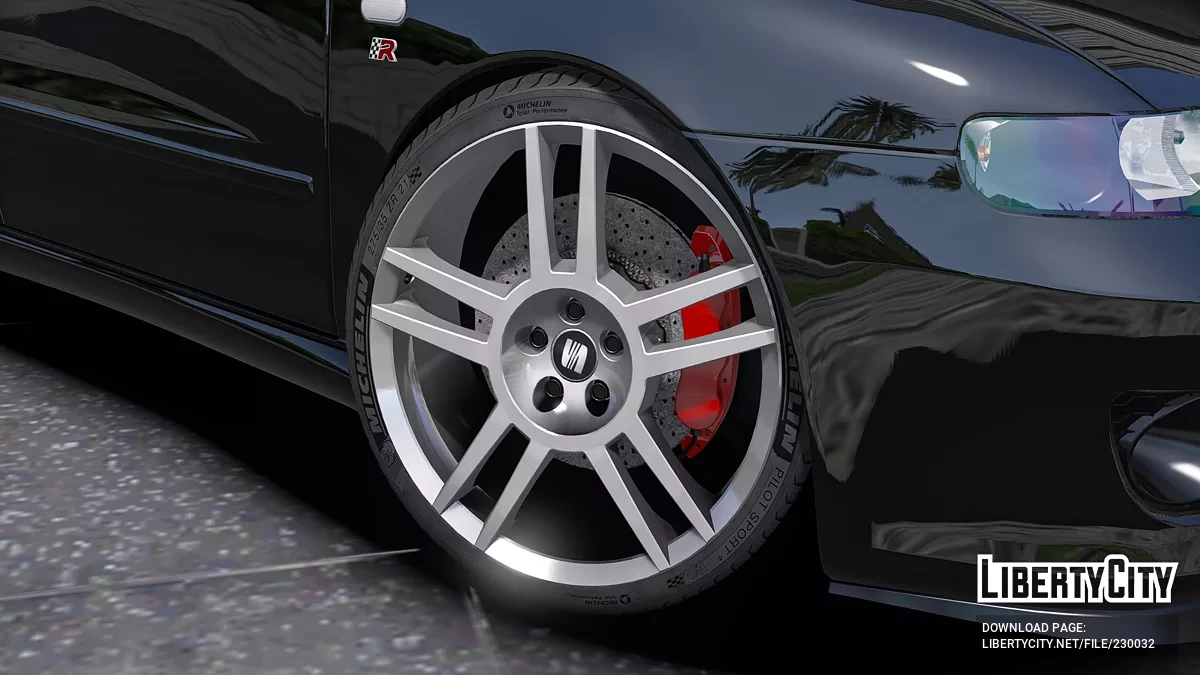 Wheel Seat Leon Mk1 Cupra R 2005 Michelin / GTA 5