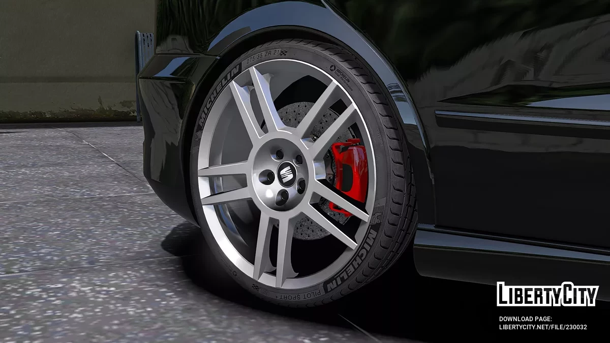Wheel Seat Leon Mk1 Cupra R 2005 Michelin / GTA 5