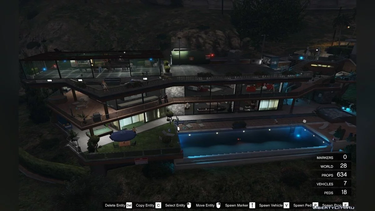 Una verdadera mansión de jefe de Hollywood (casa de Franklin) 3.0 / GTA 5