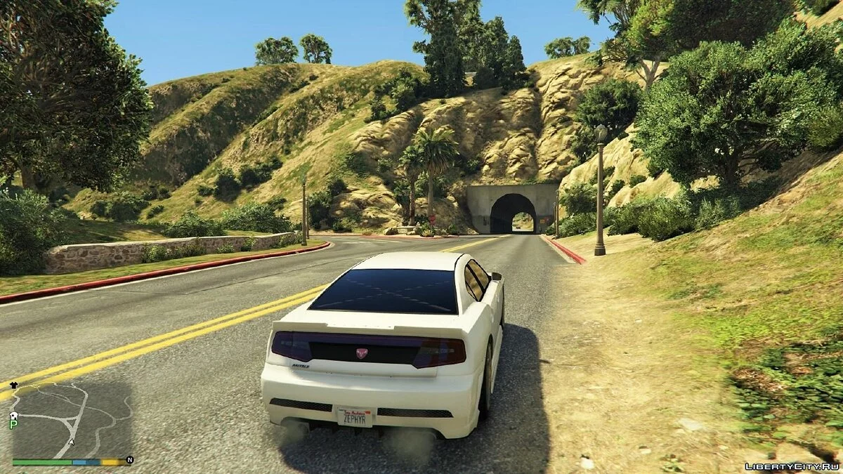 Больше деревьев и ламп на улицах v0.23 / GTA 5