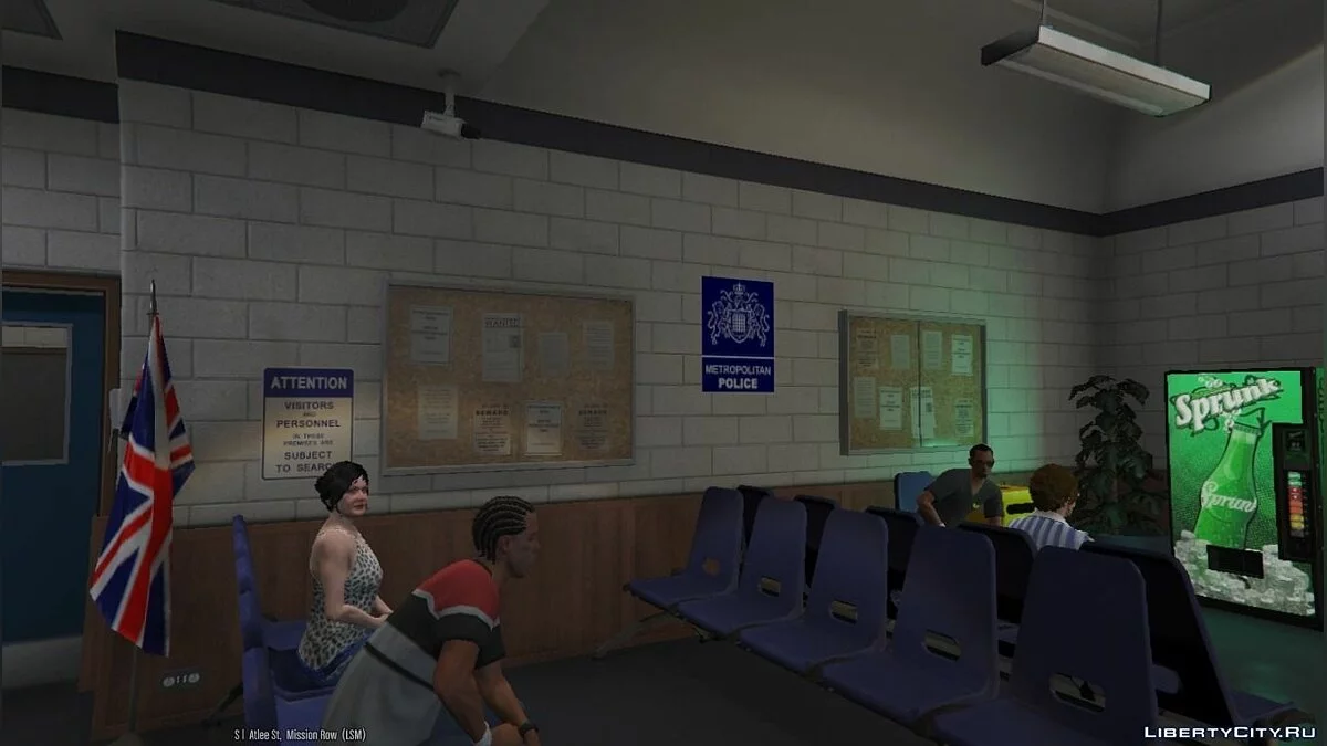 Поліцейський відділок столиці ALPHA 0.4 / GTA 5