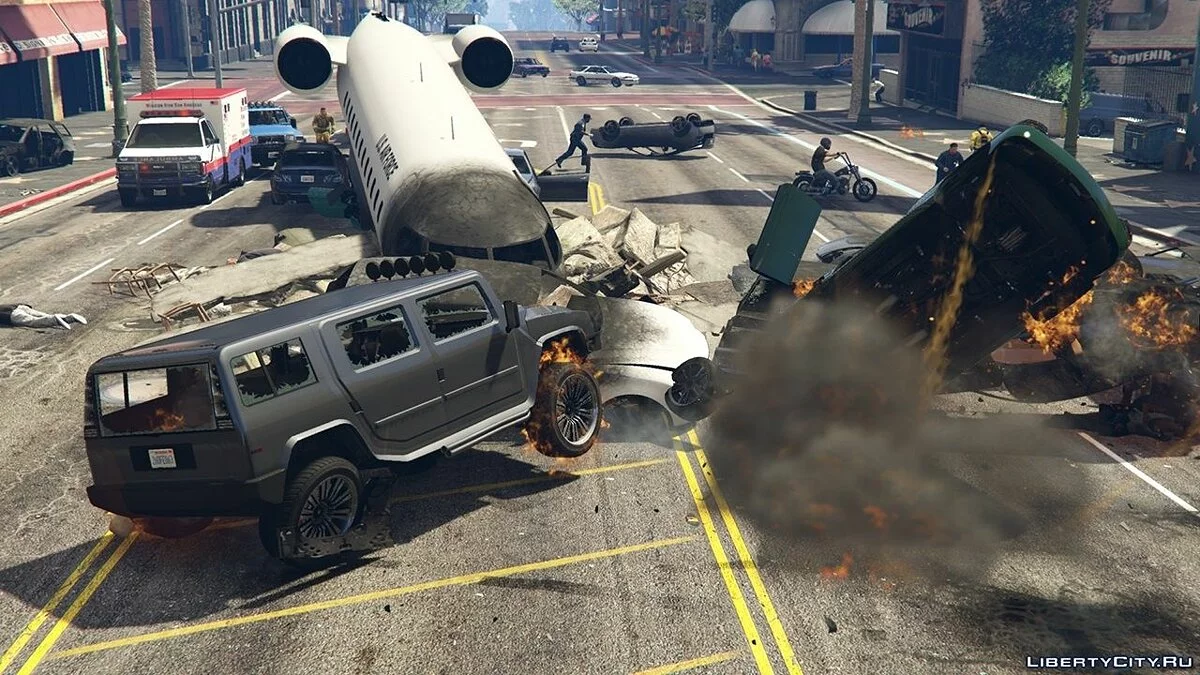 Choques Dinámicos de Aviones 0.2 / GTA 5
