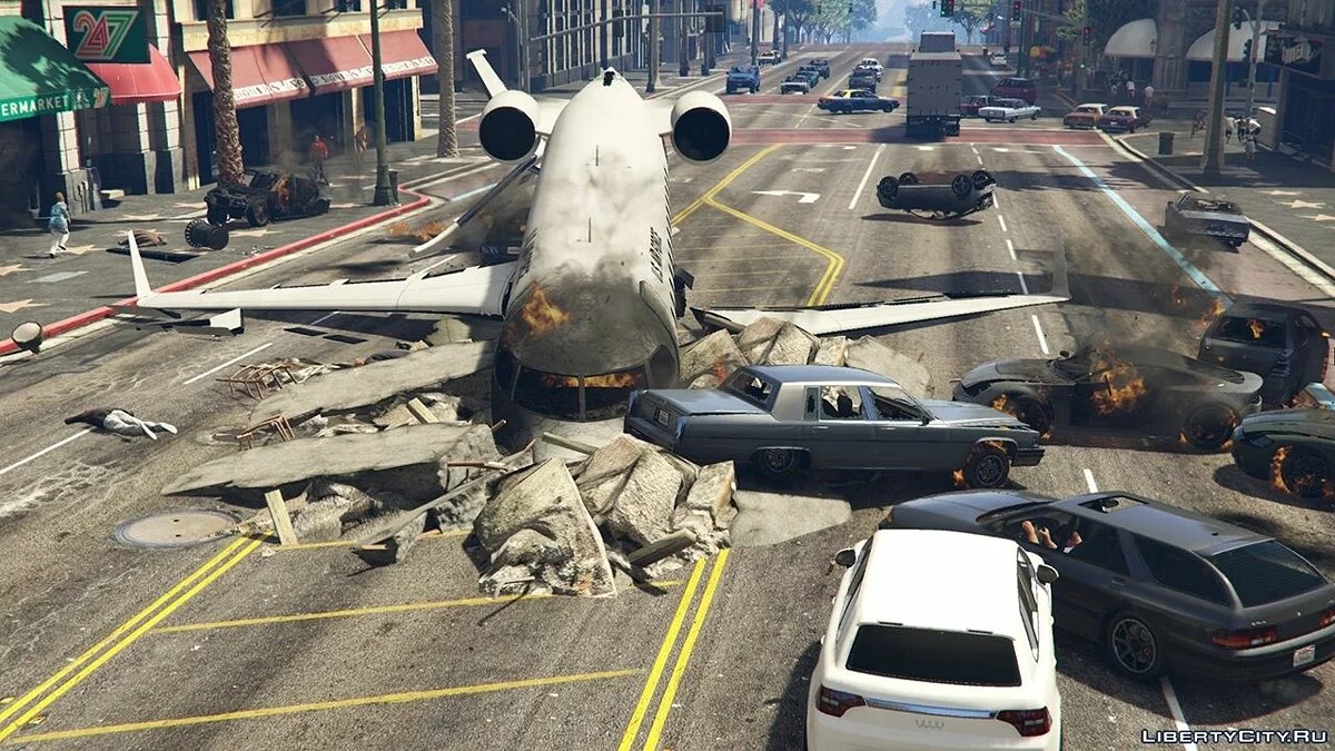 Choques Dinámicos de Aviones 0.2 / GTA 5