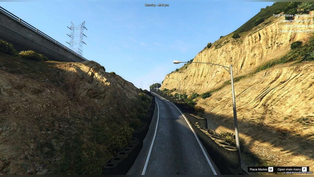 Трек для дрифту на шосе / GTA 5