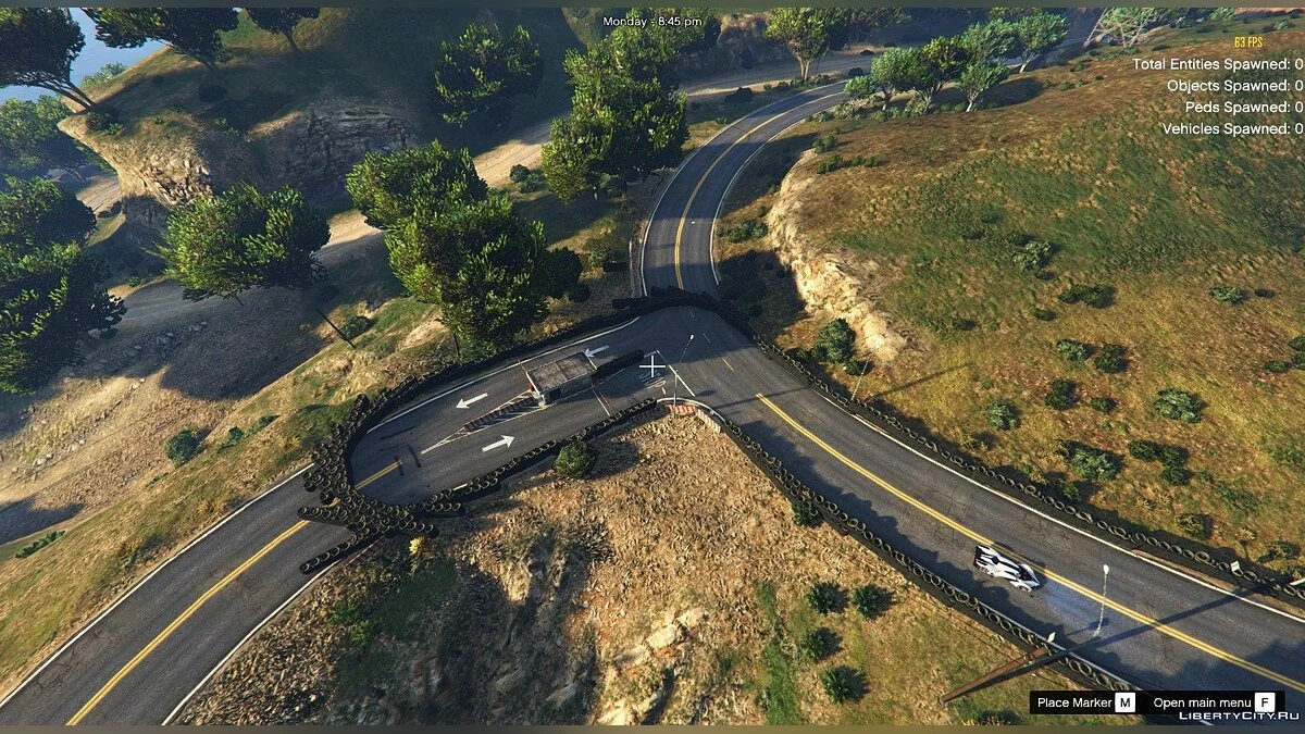 Трек для дрифту на шосе / GTA 5