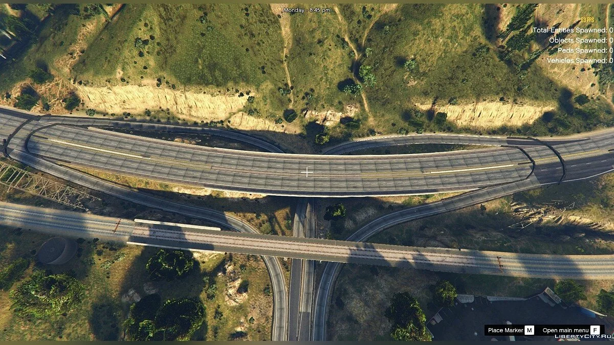 Трек для дрифту на шосе / GTA 5