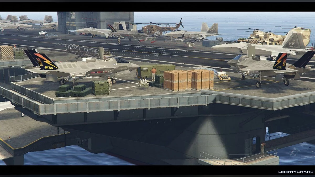 US Navy Carrier - General Ford [Map Editor] / GTA 5