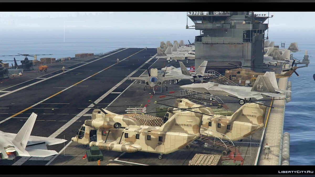 US Navy Carrier - General Ford [Map Editor] / GTA 5