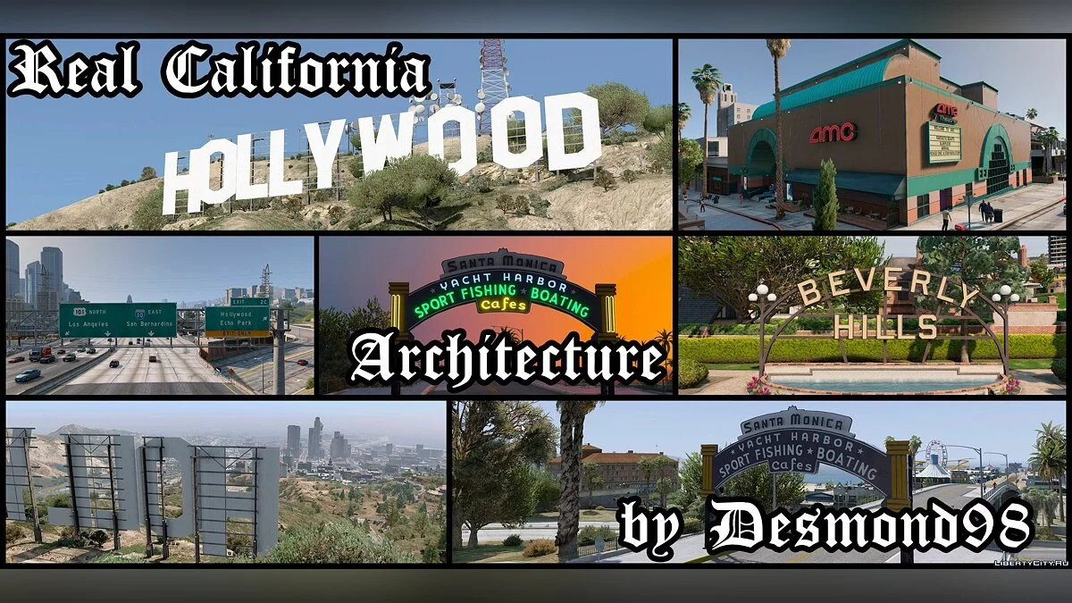 真实的加利福尼亚建筑 / Real California Architecture [OIV] 0.4 / GTA 5