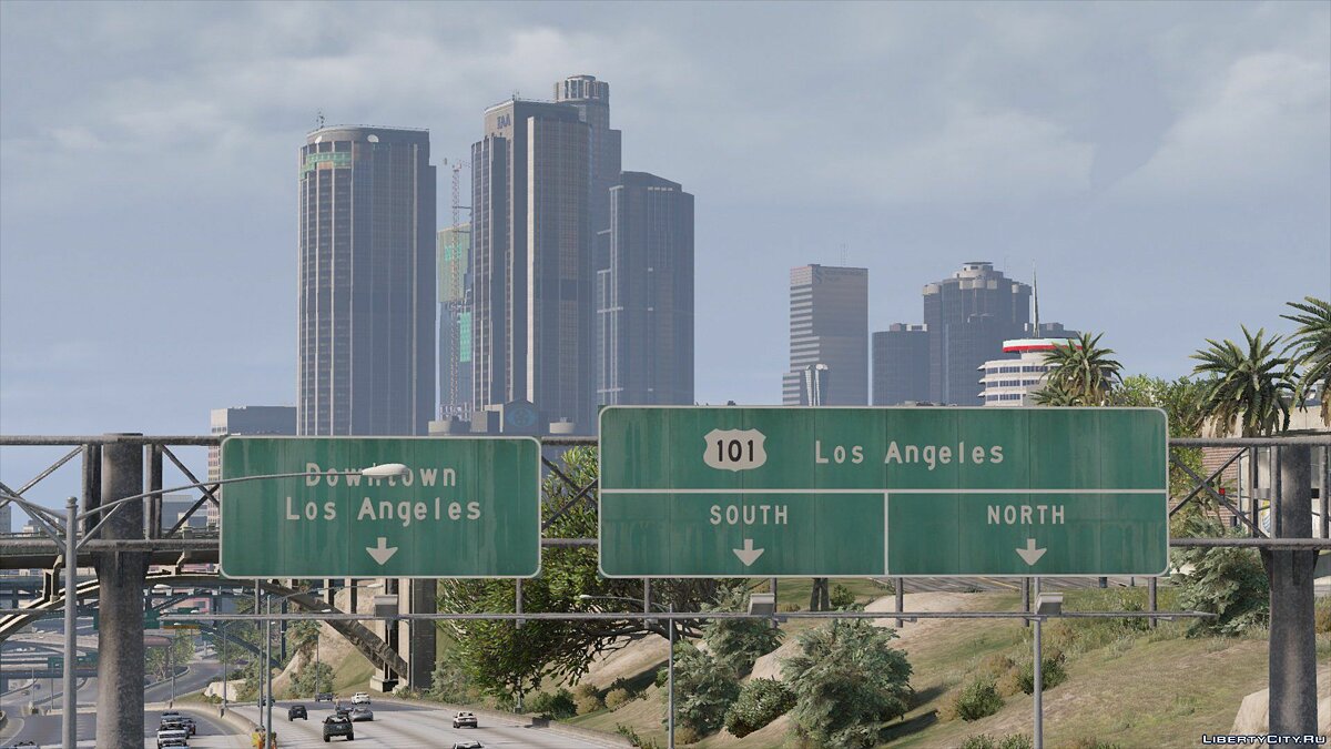 REAL LOS ANGELES STORY MODE - GTA 5 MODS