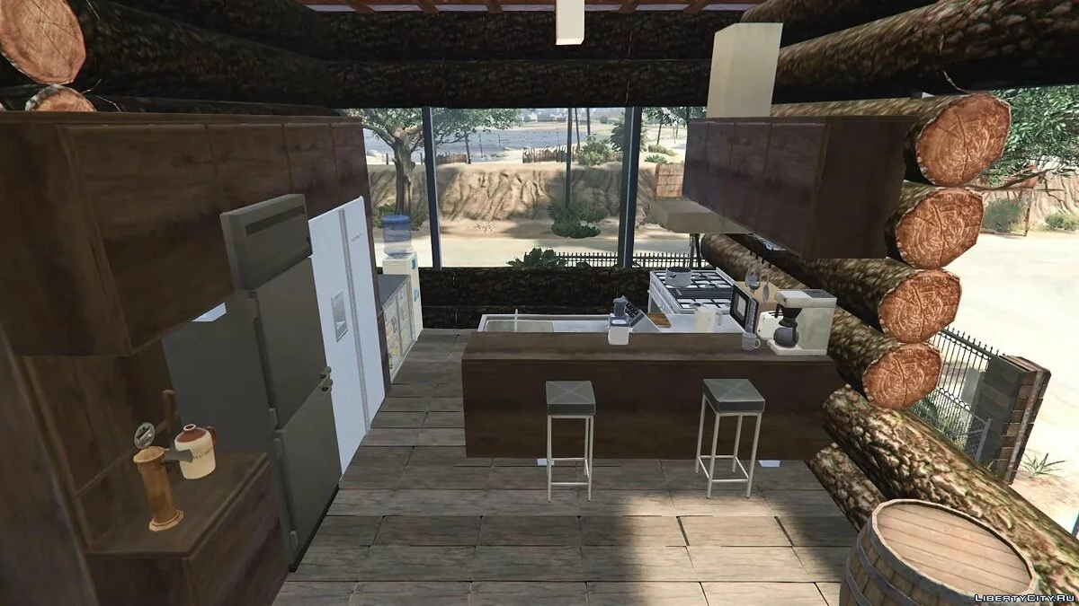 Casa de Madera de Trevor 1.3 / GTA 5