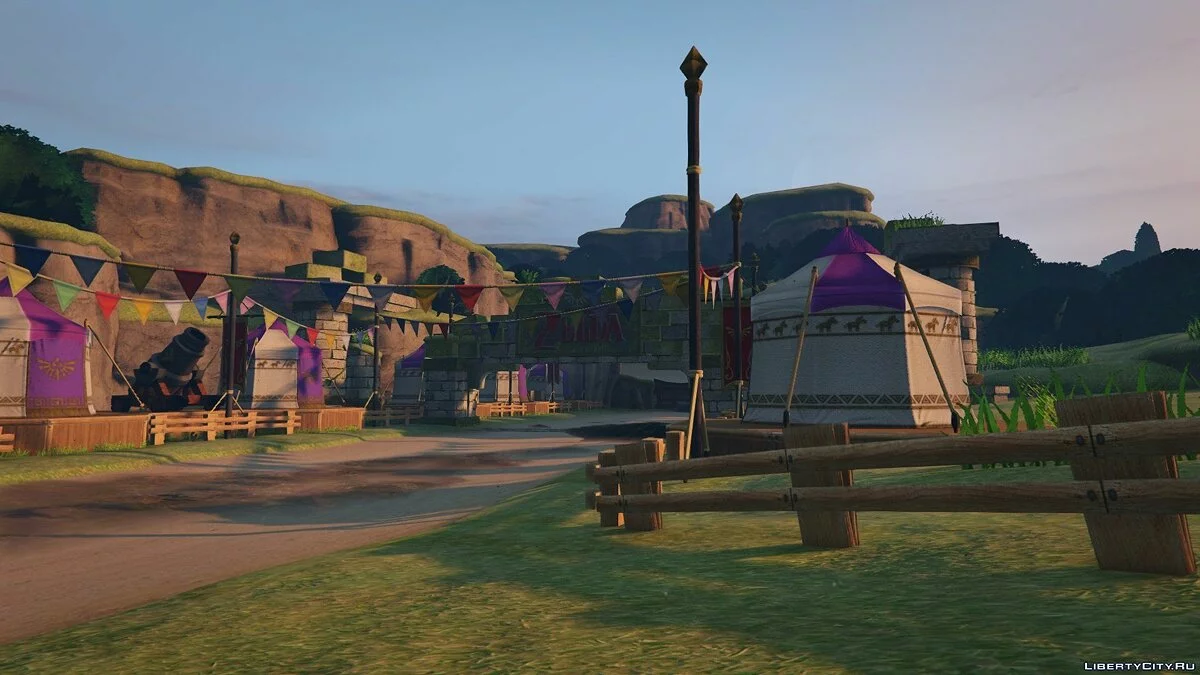 Mario Kart 8 - Hyrule Circuit / GTA 5