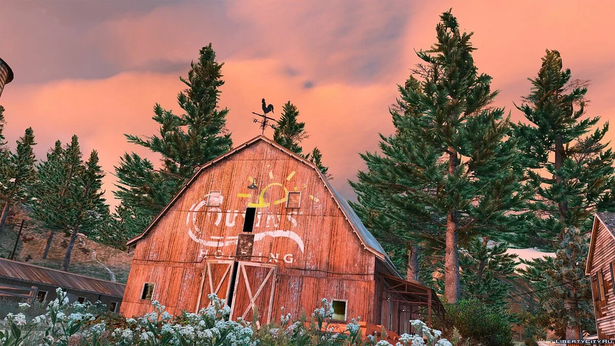 奇利亚德森林（红木、雪松树+小屋） [附加内容 | YMAP] / GTA 5