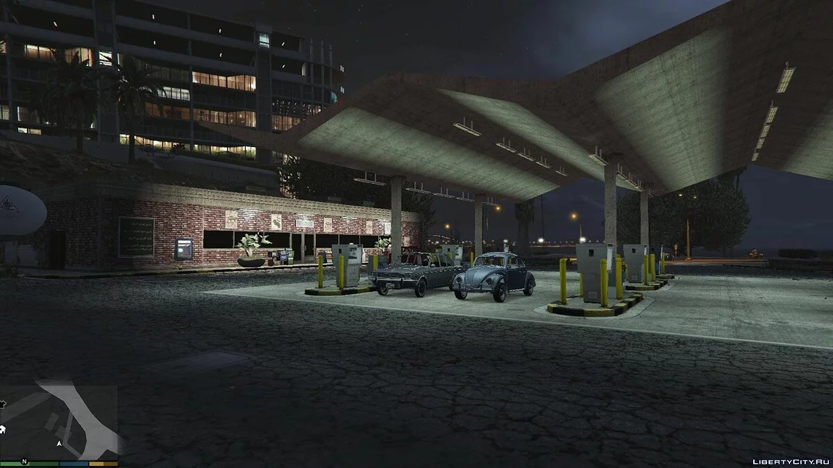 1970 Persian Gas Station [Building + Texture + Fuel Pump] 1.0.0 / GTA 5