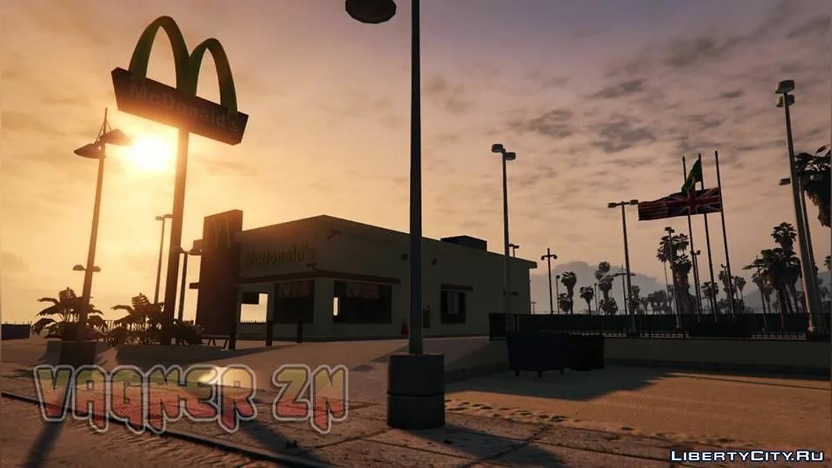 Додаток McDonald's 1.0 - Ресторан Макдональдс / GTA 5