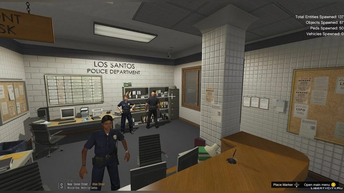 Покращений поліцейський відділок 1.7.0 / GTA 5