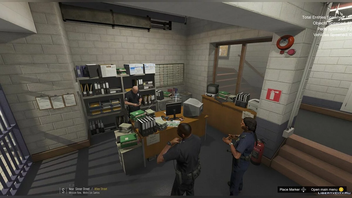 Покращений поліцейський відділок 1.7.0 / GTA 5