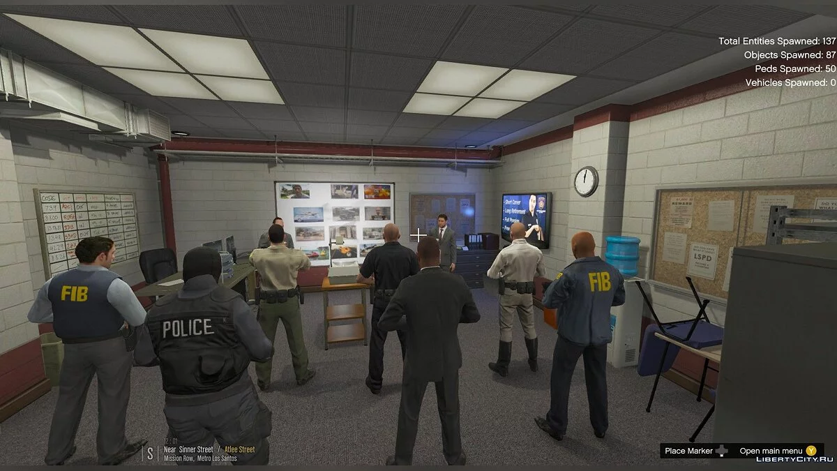 Покращений поліцейський відділок 1.7.0 / GTA 5