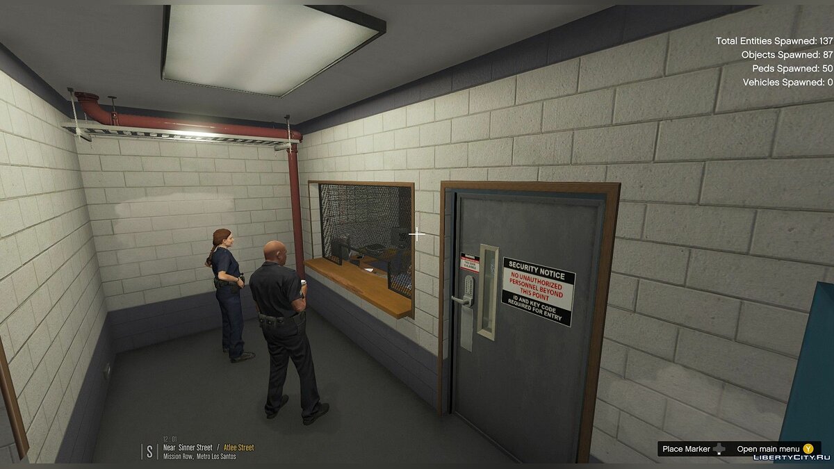 Gta 5 как зайти в полицейский участок фото 112
