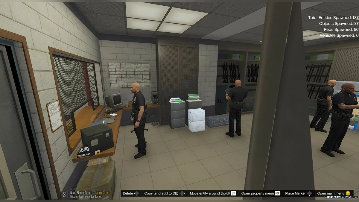 Покращений поліцейський відділок 1.7.0 / GTA 5