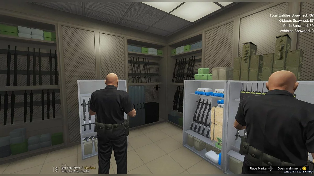 Покращений поліцейський відділок 1.7.0 / GTA 5