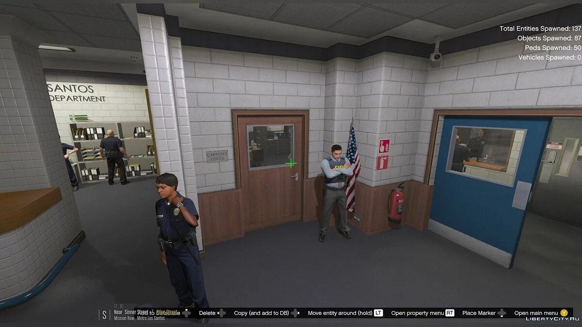 Покращений поліцейський відділок 1.7.0 / GTA 5