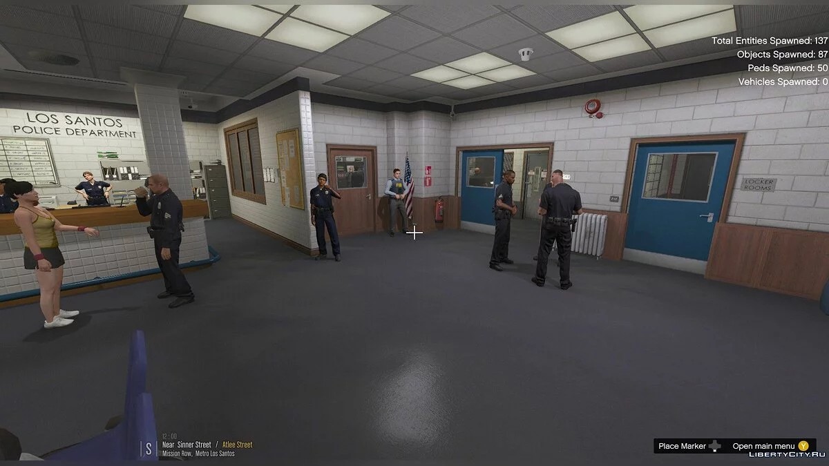 Покращений поліцейський відділок 1.7.0 / GTA 5