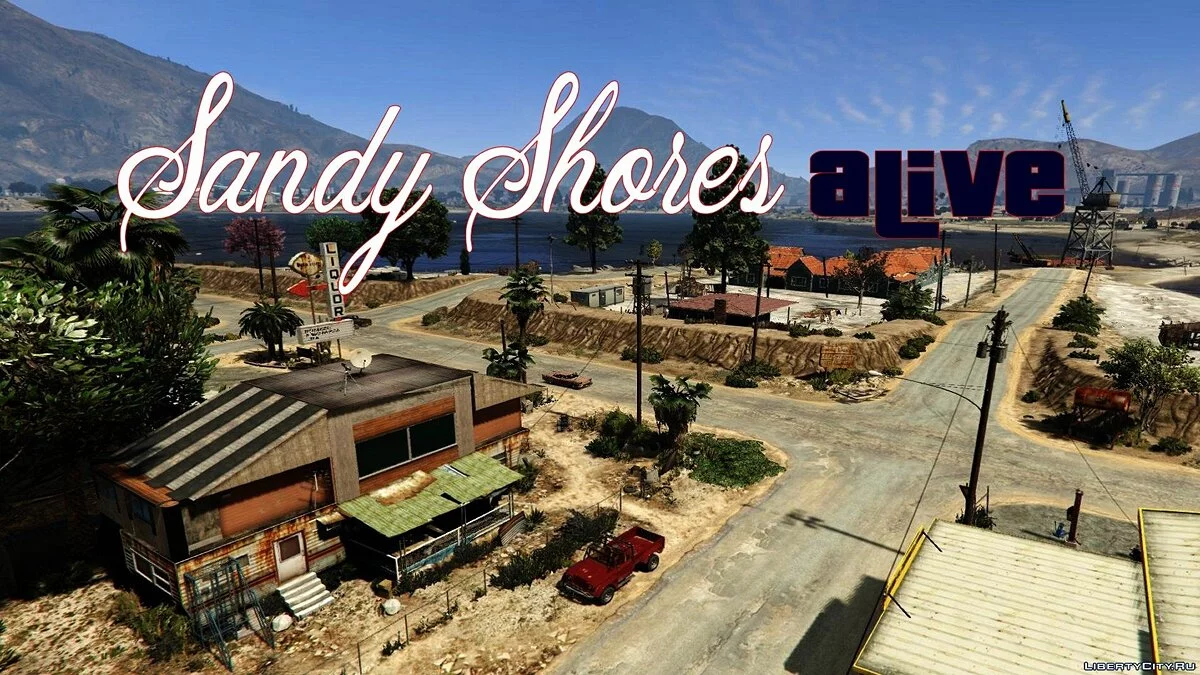 Sandy Shores Alive 1.7.2 - Revitalization of Sandy Shores / GTA 5