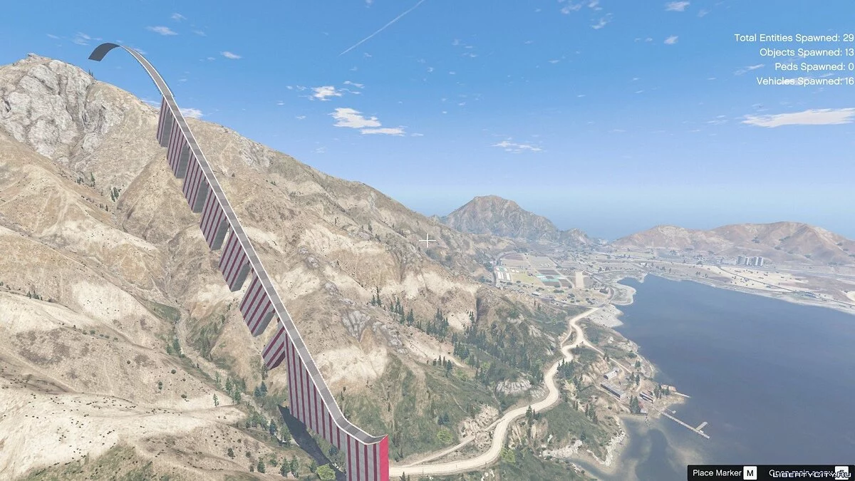 Ramp in the Mountains / GTA 5