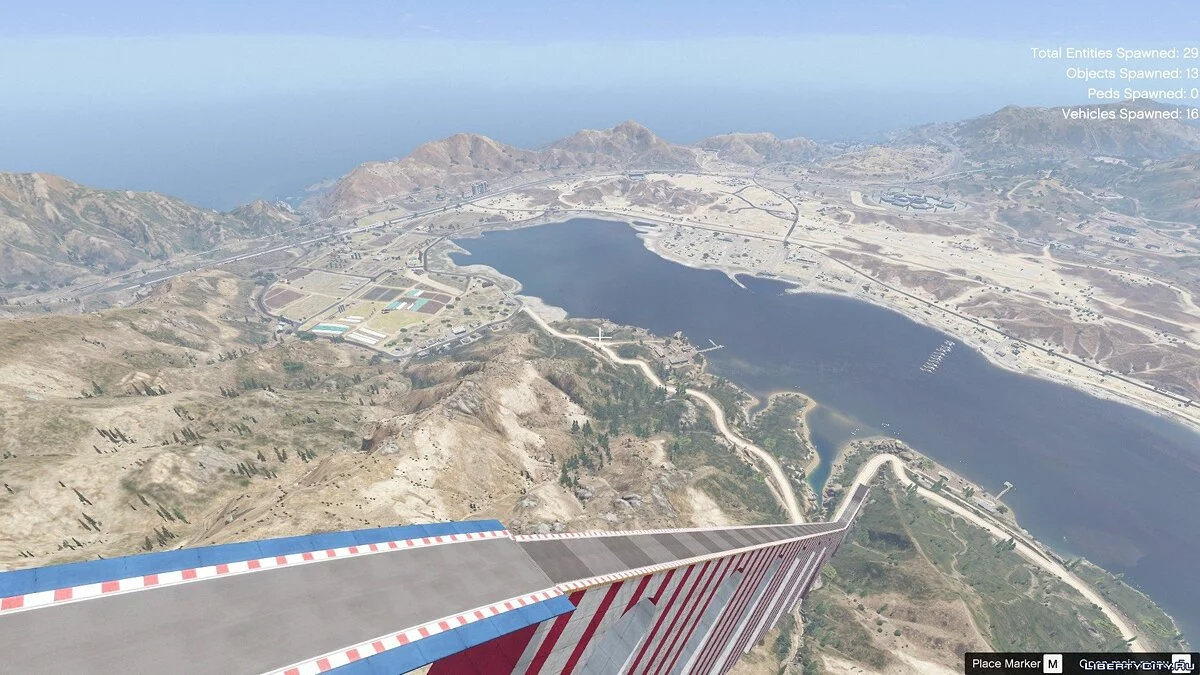 Ramp in the Mountains / GTA 5
