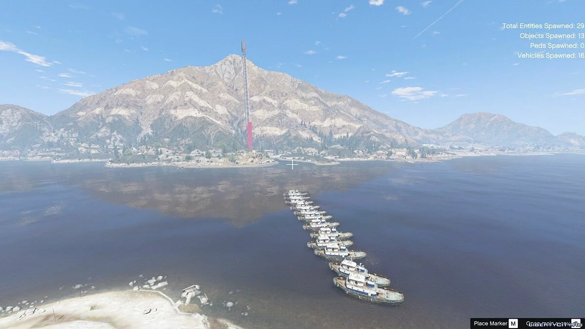 Ramp in the Mountains / GTA 5