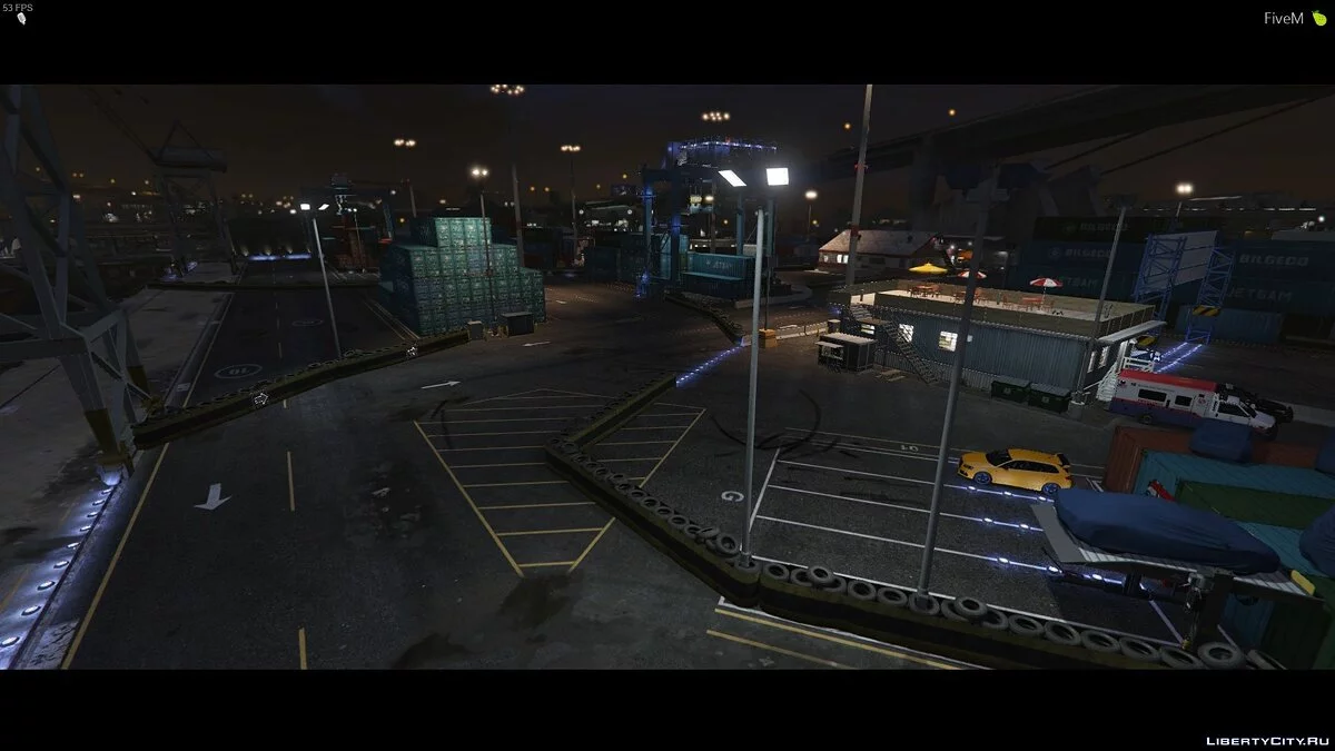 Гоночна траса в доках / GTA 5