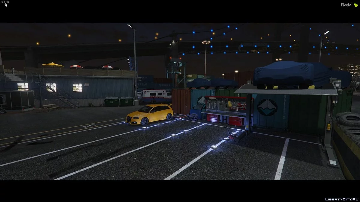 Гоночна траса в доках / GTA 5