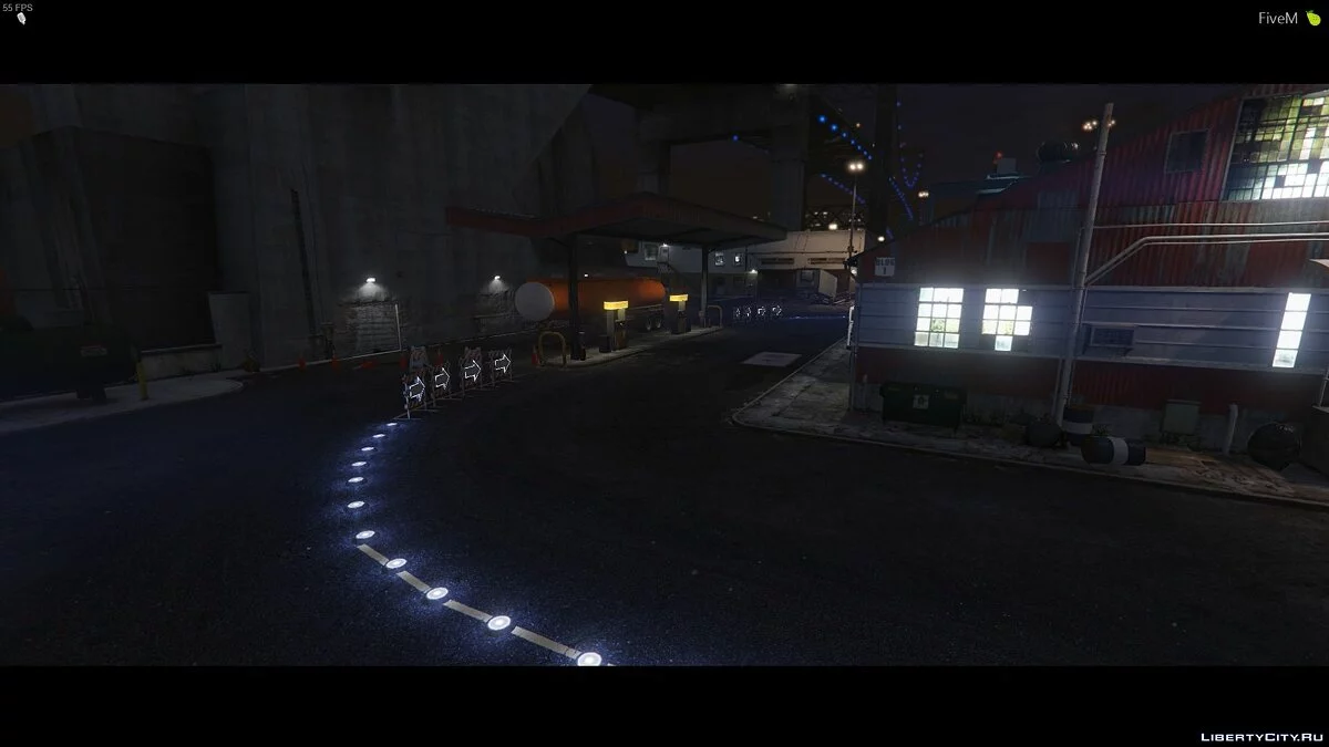 Гоночна траса в доках / GTA 5
