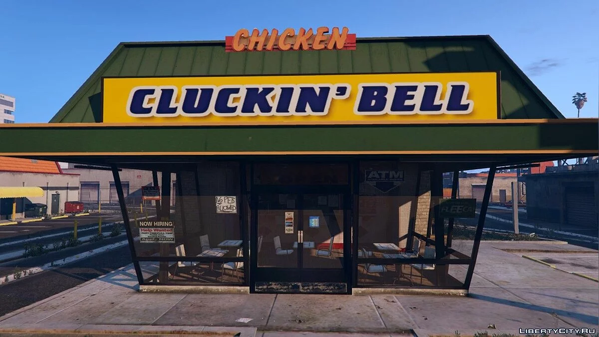 Cluckin' Bell em Davis / GTA 5