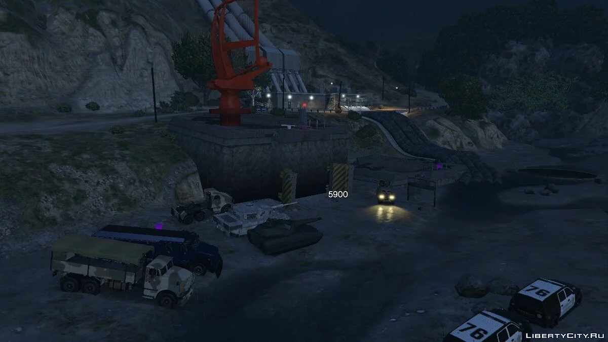 Queda de OVNI / GTA 5
