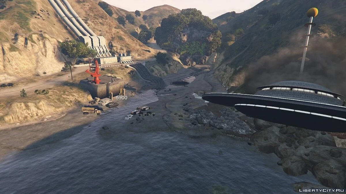 Queda de OVNI / GTA 5