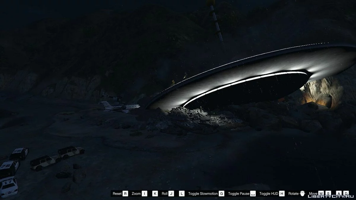 Queda de OVNI / GTA 5