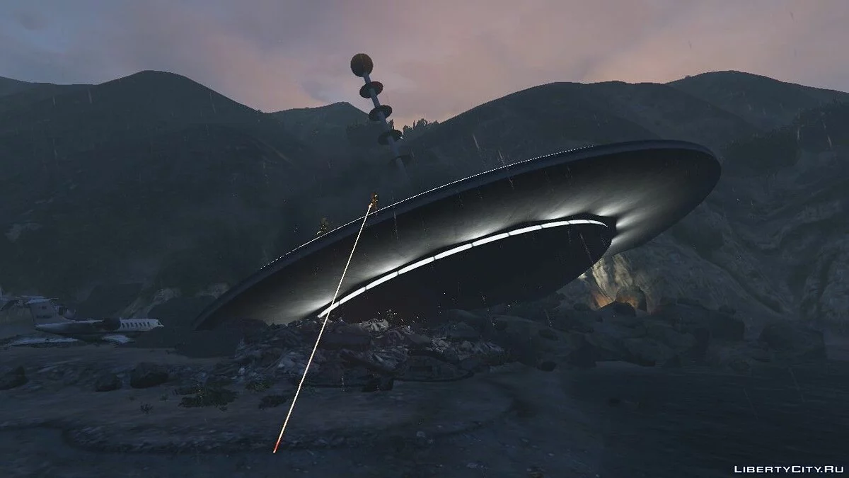 Queda de OVNI / GTA 5