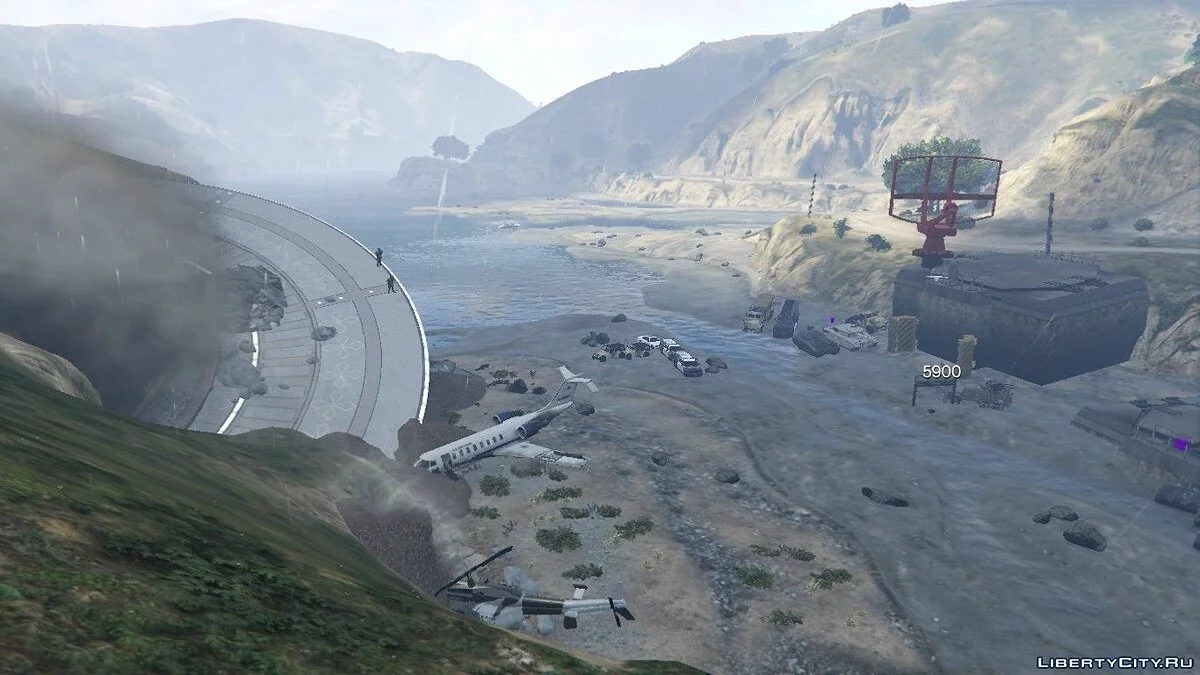 Queda de OVNI / GTA 5